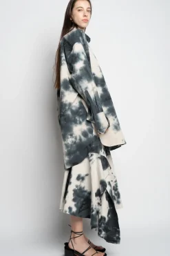 Best Marques ' Almeida TIE DYE BLACK XXL SHIRT BLACKWHITE