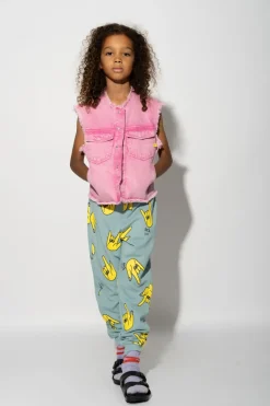 Hot Marques ' Almeida HANDS PRINT SWEATPANTS TURQUOISE