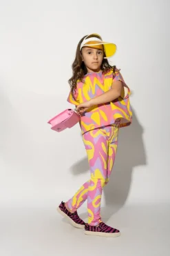 Best Marques ' Almeida WAVY PRINT LEGGINGS MULTICOLOUR