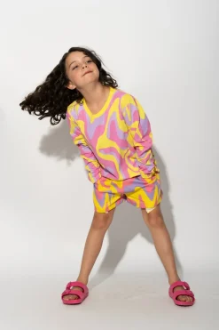 Discount Marques ' Almeida WAVY PRINT SHORTS MULTICOLOUR