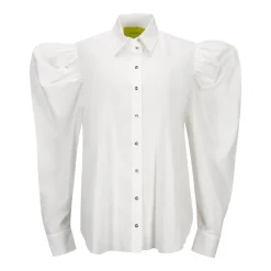 New Marques ' Almeida BALLOON SLEEVE SHIRT WHITE