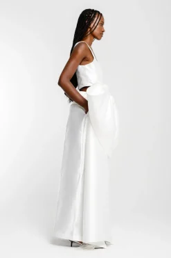 Best Marques ' Almeida FRONT BOW TOP WHITE