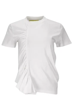 Hot Marques ' Almeida GATHERED T-SHIRT WHITE