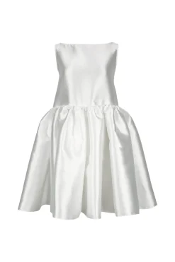 Sale Marques ' Almeida SHORT SLEEVELESS PUFF DRESS WHITE