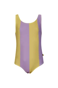 Hot Marques ' Almeida YELLOW AND LILAC SWIMSUIT MULTICOLOUR