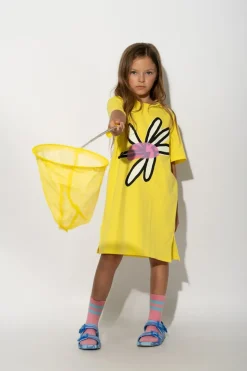 Discount Marques ' Almeida DAISY PRINT T-SHIRT DRESS YELLOW