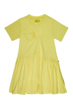 Hot Marques ' Almeida GATHERED DRESS YELLOW