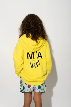 Clearance Marques ' Almeida JACKET WITH EMBROIDERED LOGO YELLOW
