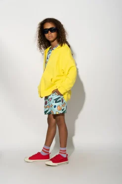 Clearance Marques ' Almeida JACKET WITH EMBROIDERED LOGO YELLOW