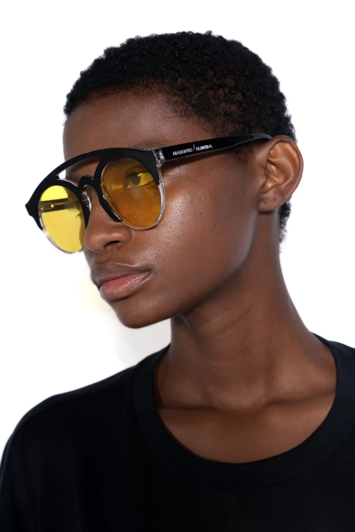 Cheap AND YELLOW BRIDGED SUNGLASSES ACCESSORIES