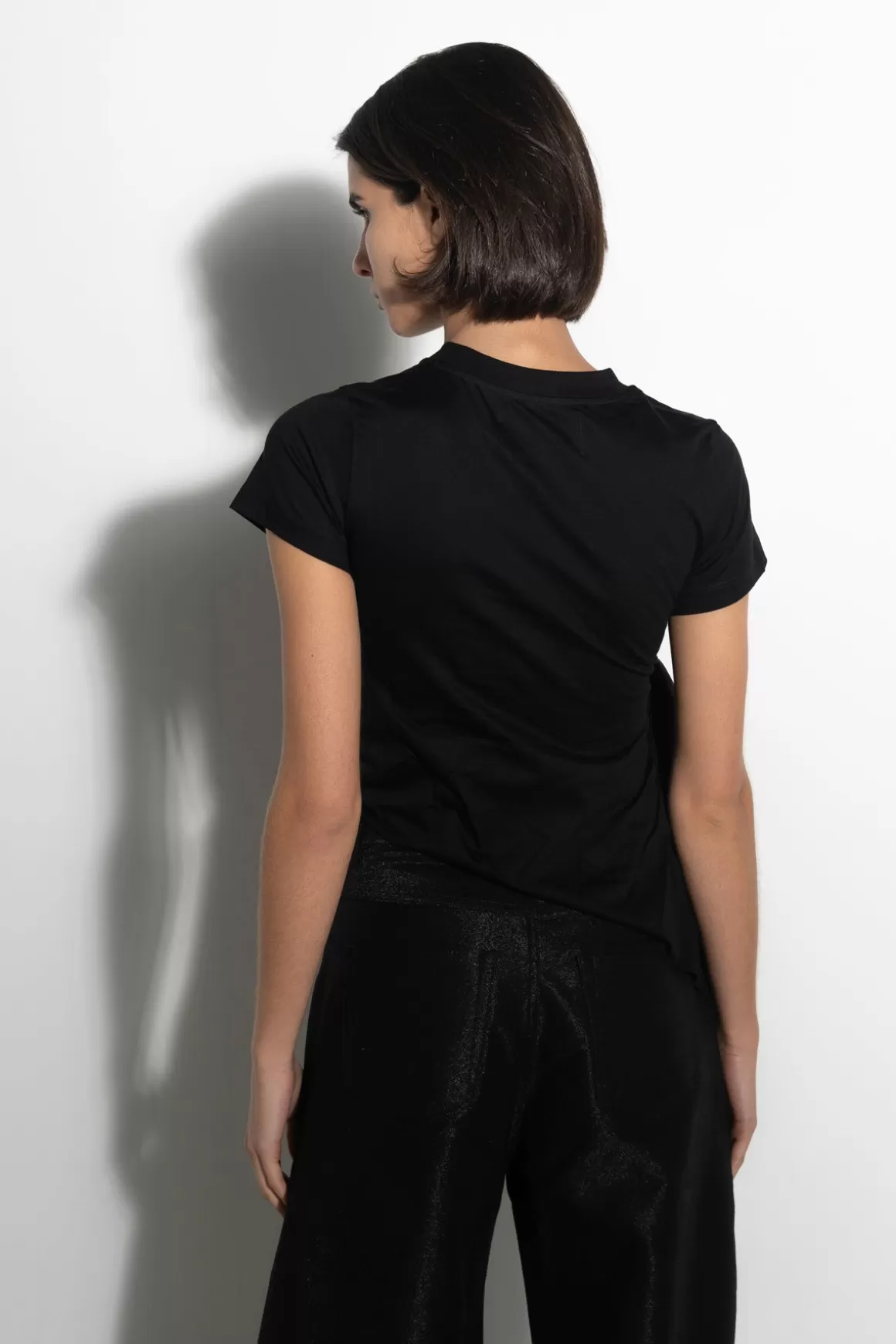 Sale T-SHIRT WITH SIDE BOW Women TOPS