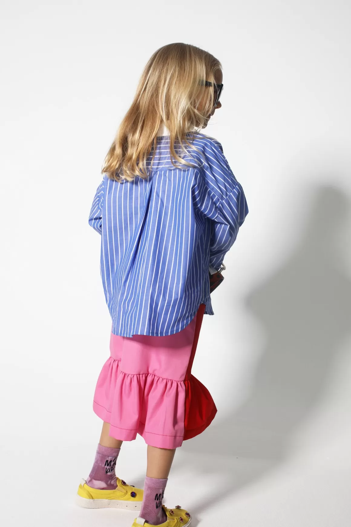 Cheap AND WHITE STRIPED LOOSE SHIRT Kids TOPS