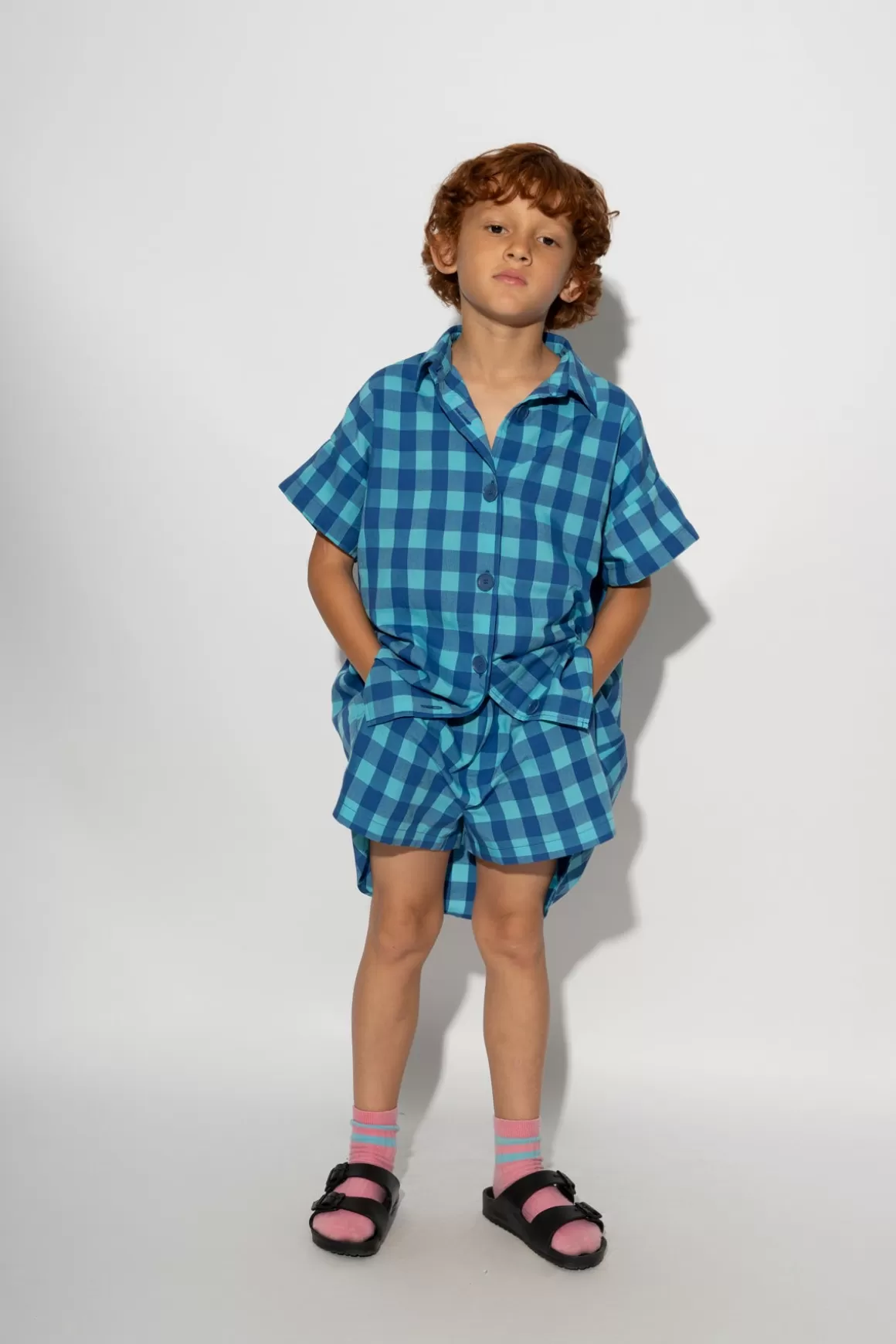 Fashion GINGHAM BOXER SHORTS Kids BOTTOMS