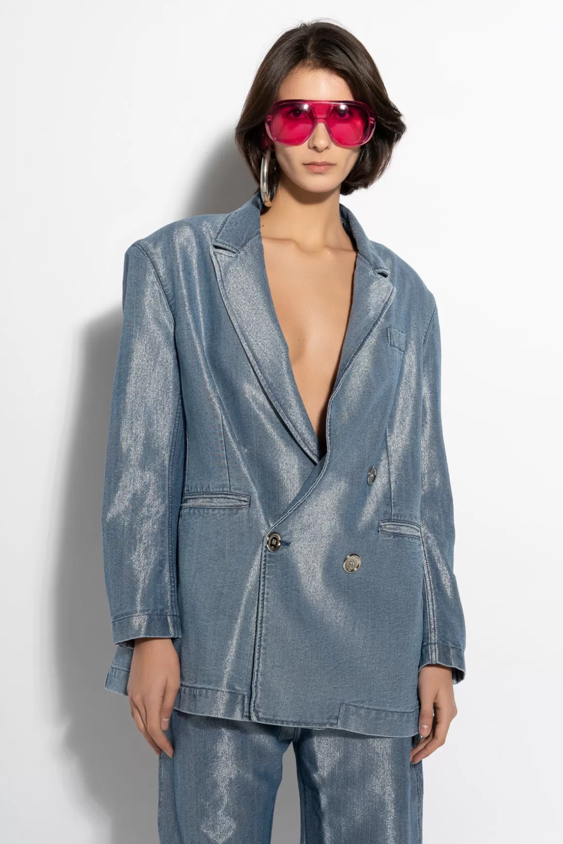 Sale LUREX OVERSIZED BLAZER Women OUTERWEAR | M’A DENIM