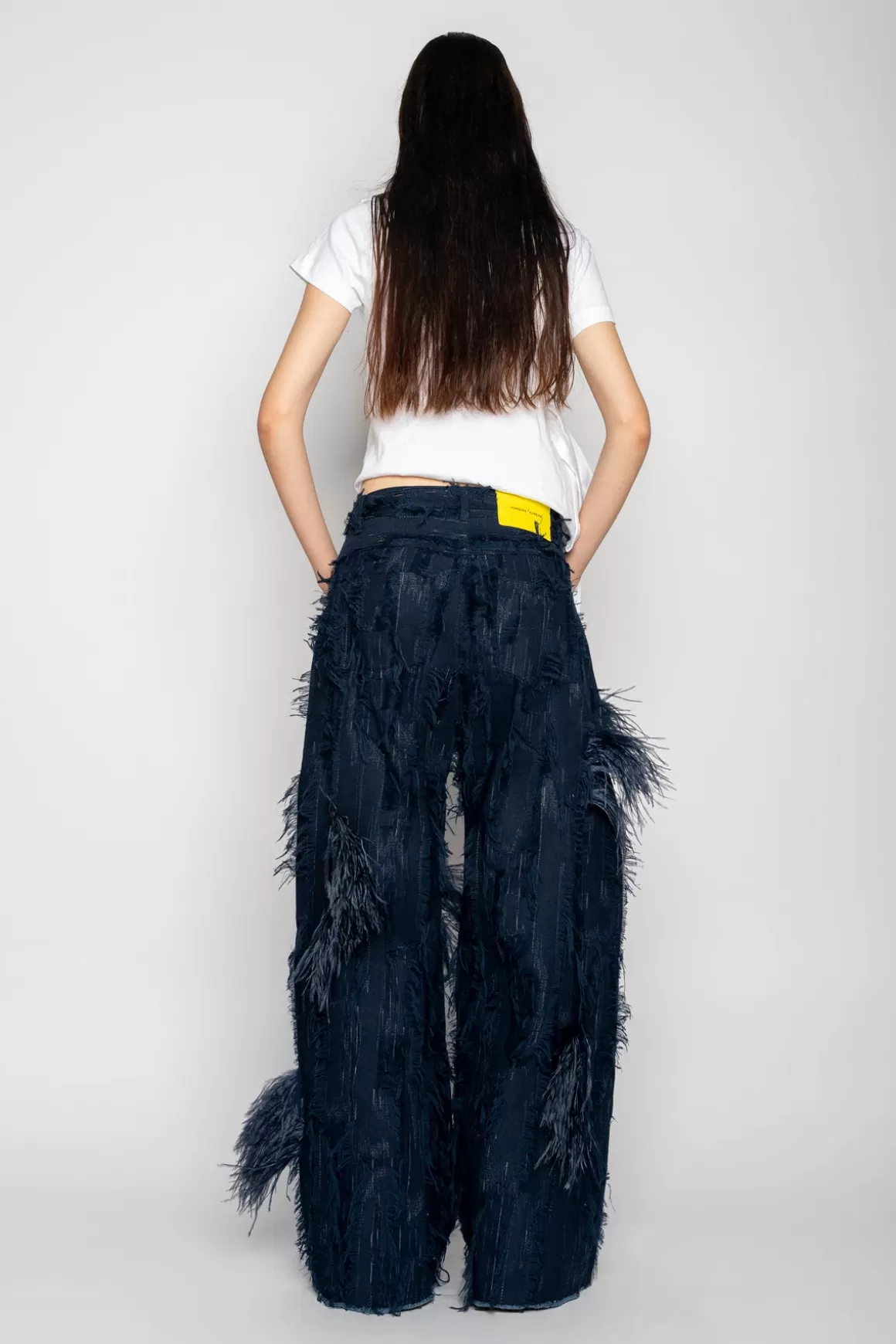 Discount BOYFRIEND TROUSERS IN SHREDDED DENIM Women BOTTOMS | M’A DENIM