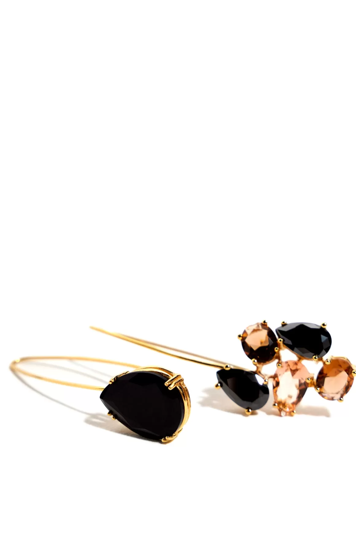 Store CLUSTER GEM DROP EARRINGS Women M'A PARTY | ACCESSORIES