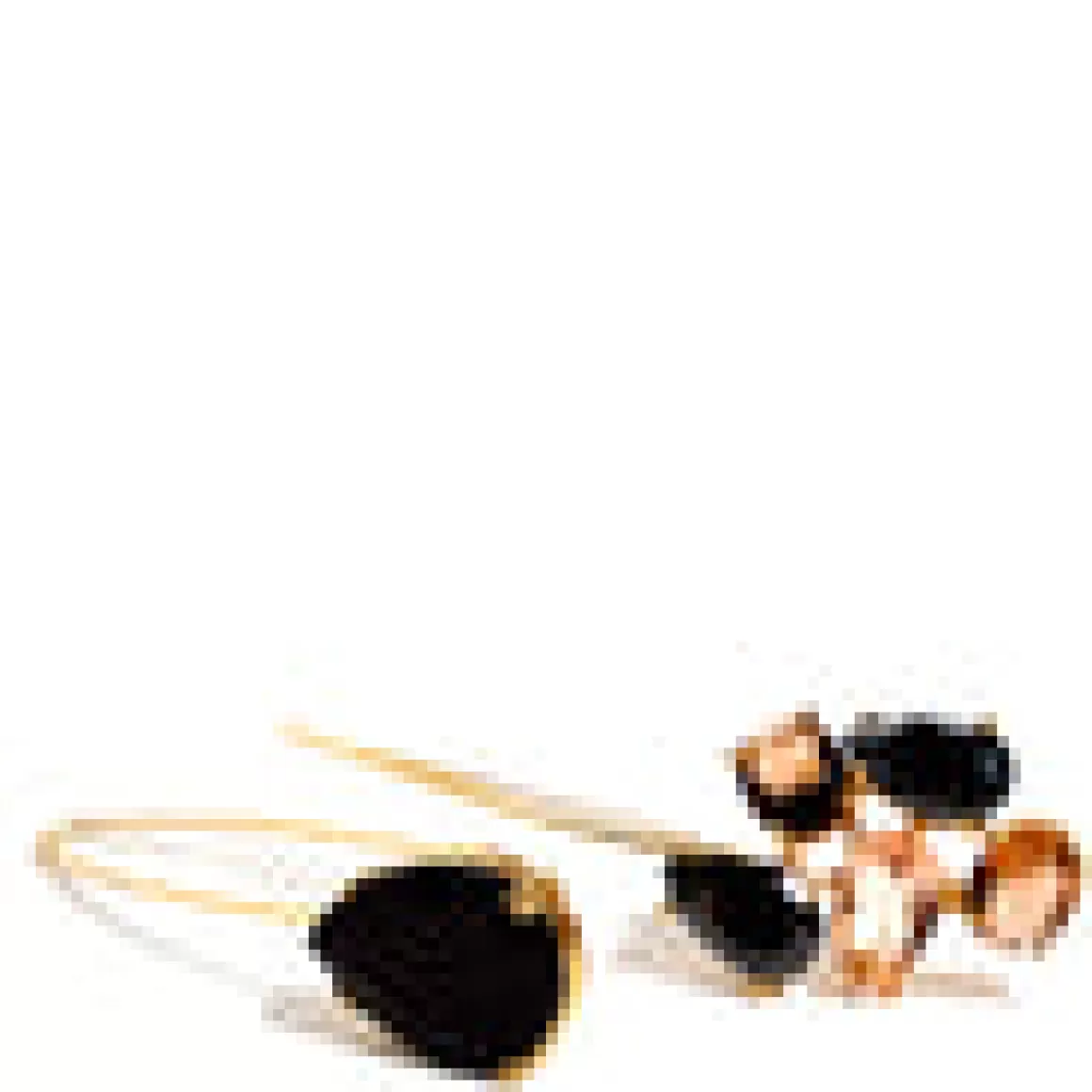 Store CLUSTER GEM DROP EARRINGS Women M'A PARTY | ACCESSORIES