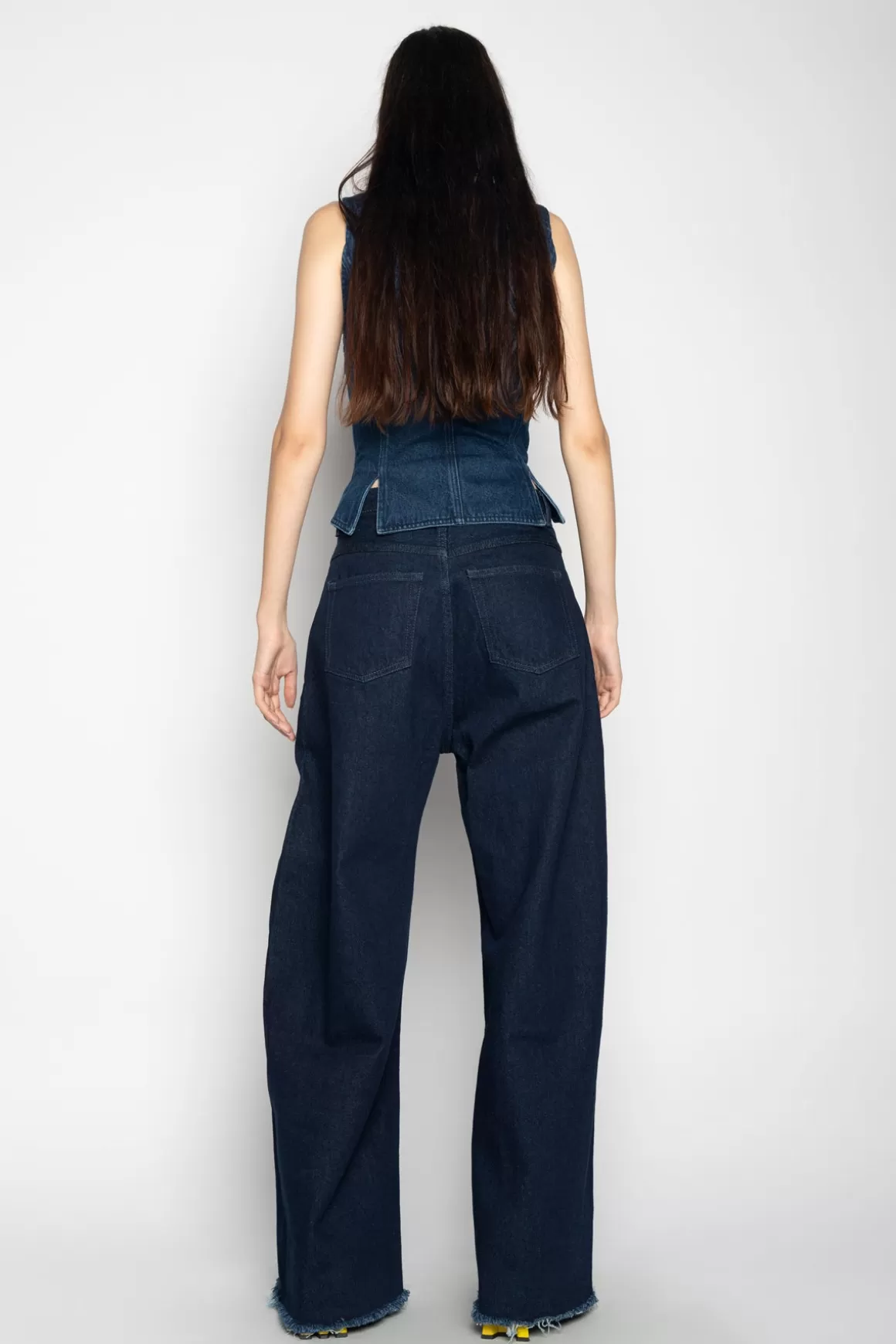 Store DENIM CORSET IN BLUE Women TOPS | M’A DENIM