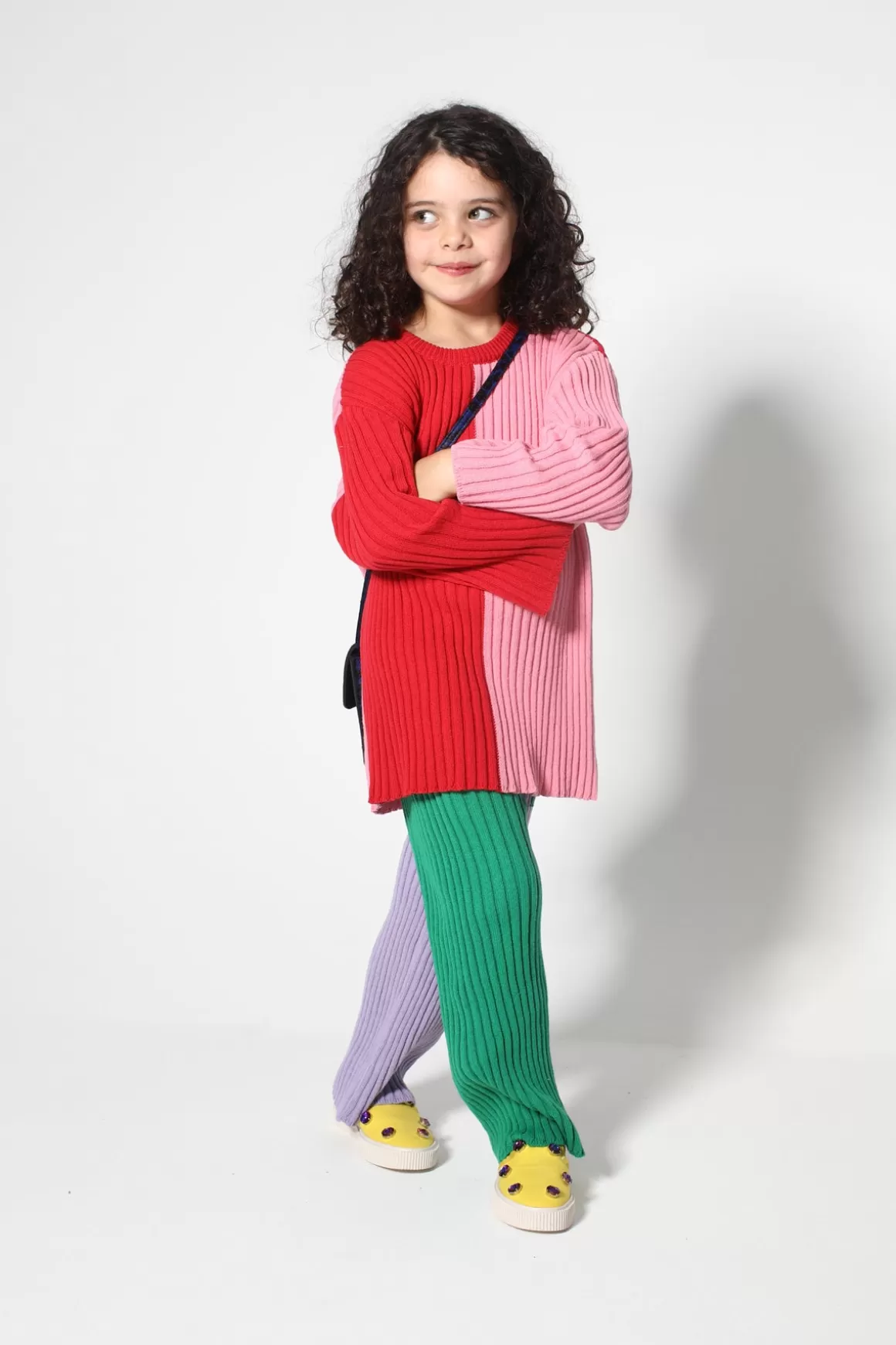 Clearance DUO COLOUR CREW NECK JUMPER Kids TOPS | KNITWEAR