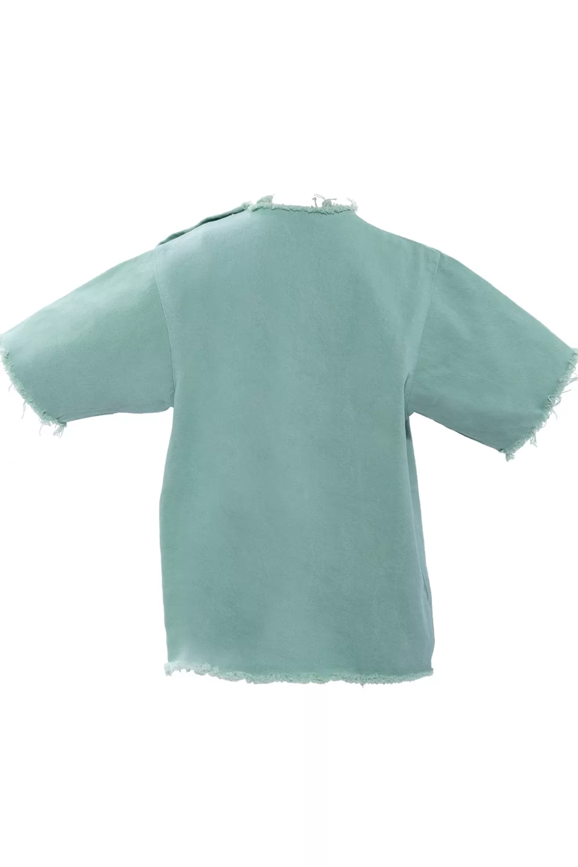 Store GREEN T- SHIRT DRESS Kids DRESSES