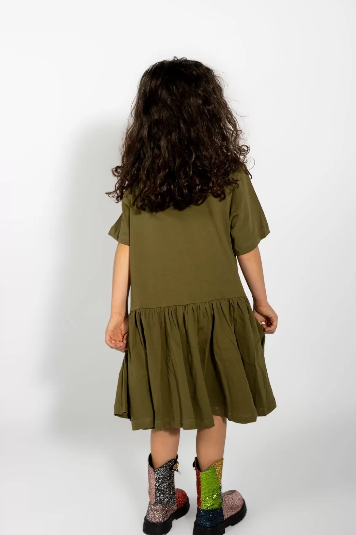 Best GATHERED JERSEY T-SHIRT DRESS Kids DRESSES | JERSEY