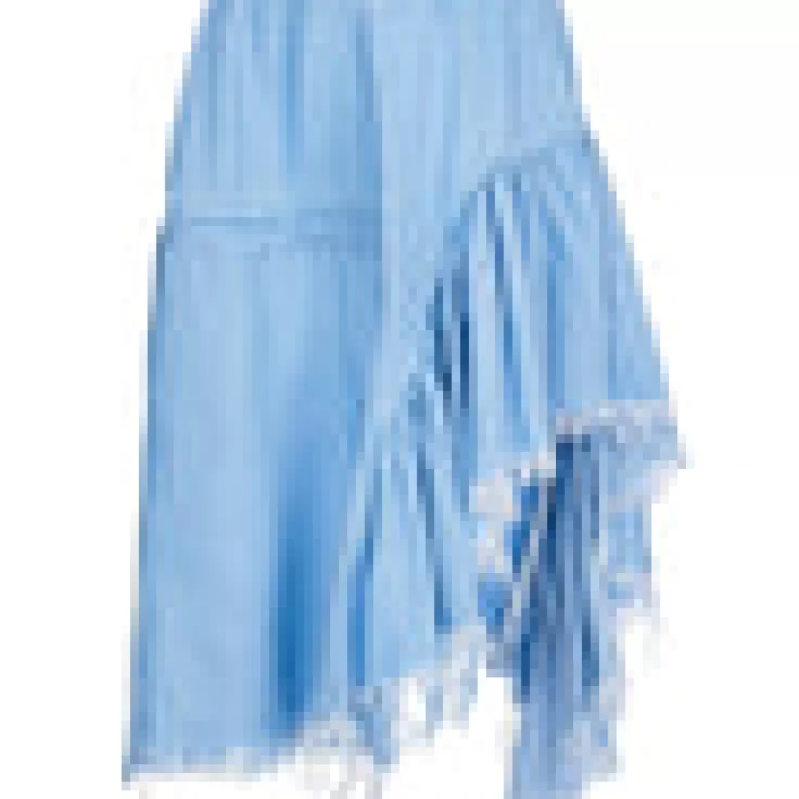 Hot LIGHT BLUE GATHERED SKIRT Kids BOTTOMS