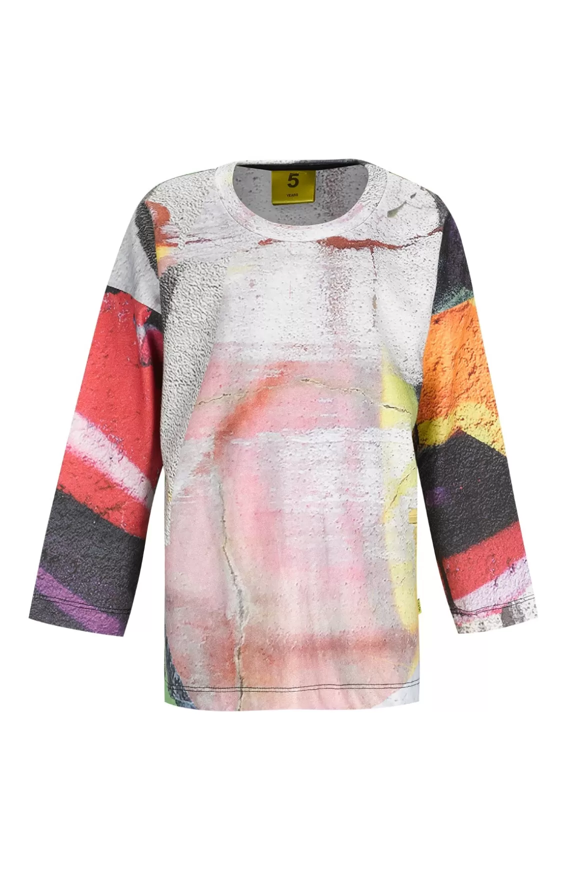 Store LONG SLEEVE GRAFFITI PRINT T-SHIRT Kids TOPS | JERSEY