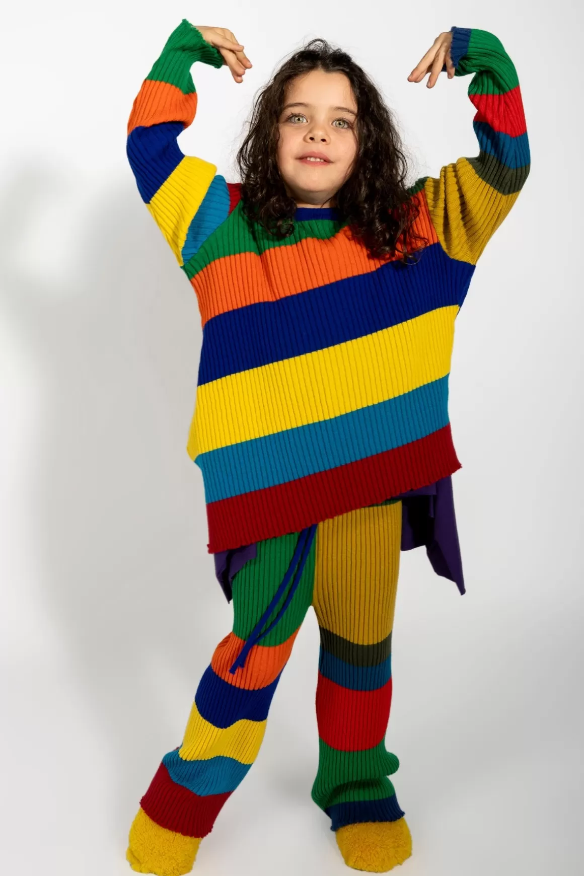 Cheap MERINO STRIPED TROUSERS Kids BOTTOMS | KNITWEAR