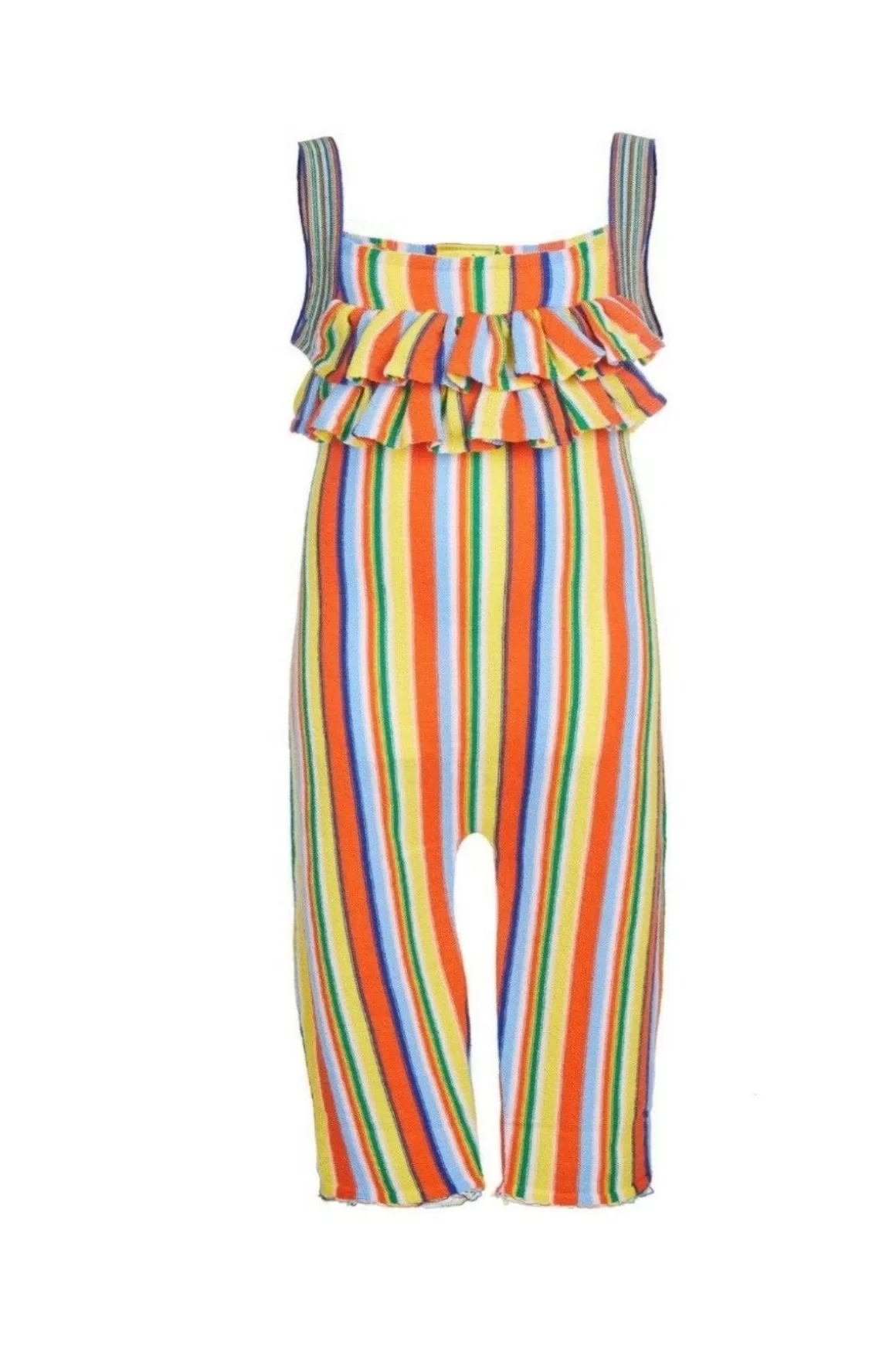 Store MULTI STRIPE KNIT JUMPSUIT Kids BOTTOMS | KNITWEAR