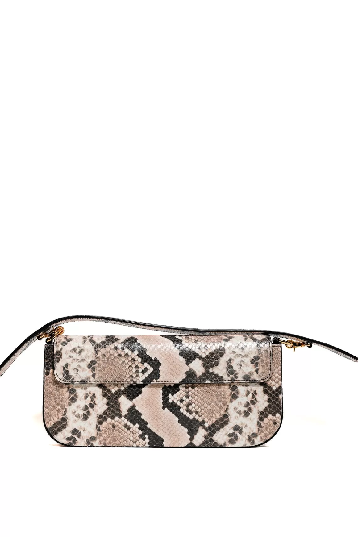 Discount NATURAL SNAKE PRINT CLUTCH BAG ACCESSORIES