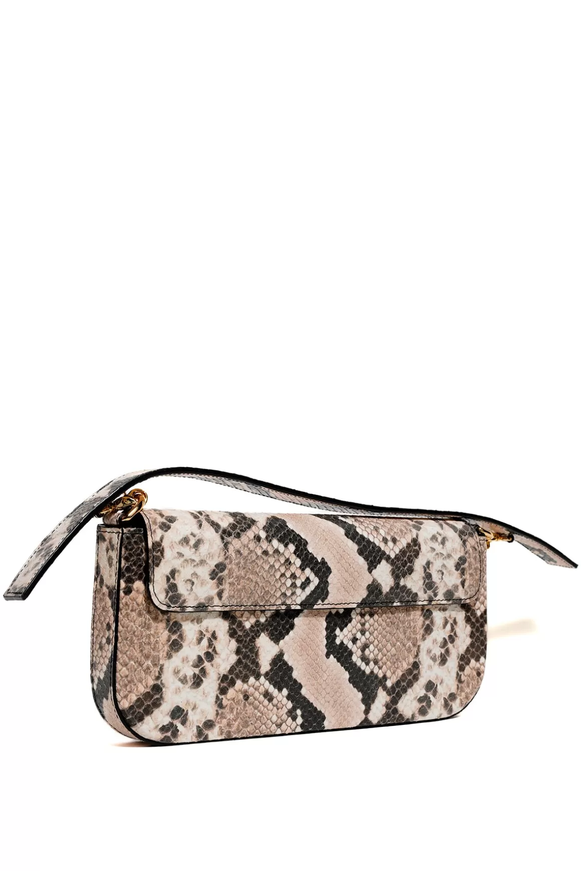 Discount NATURAL SNAKE PRINT CLUTCH BAG ACCESSORIES