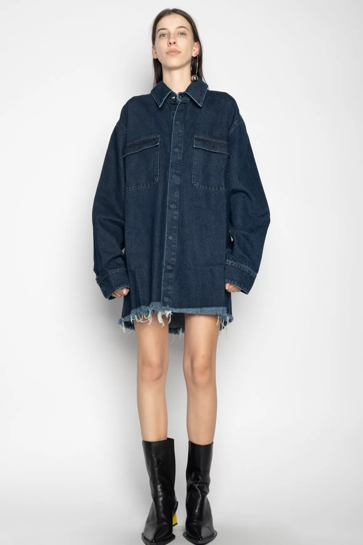 Online DENIM OVERSHIRT Women OUTERWEAR | M’A DENIM