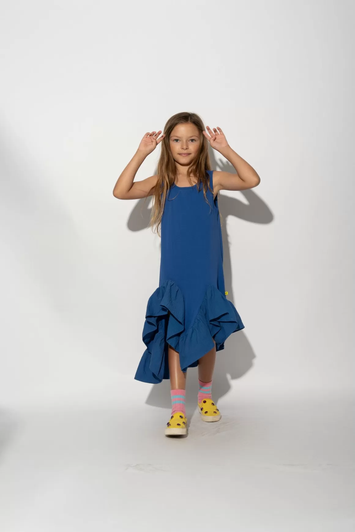 New SLEEVELESS FLOUNCE DRESS Kids DRESSES | JERSEY