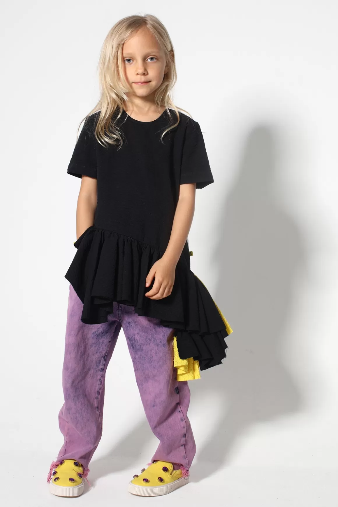 New PEPLUM CAP SLEEVE TOP Kids TOPS