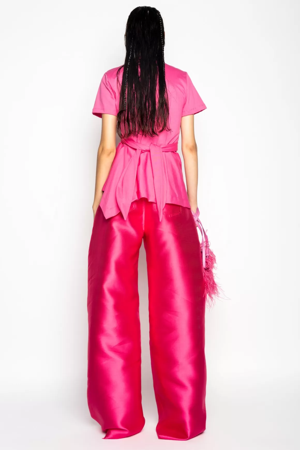 Sale PINK BOYFRIEND TROUSERS Women BOTTOMS