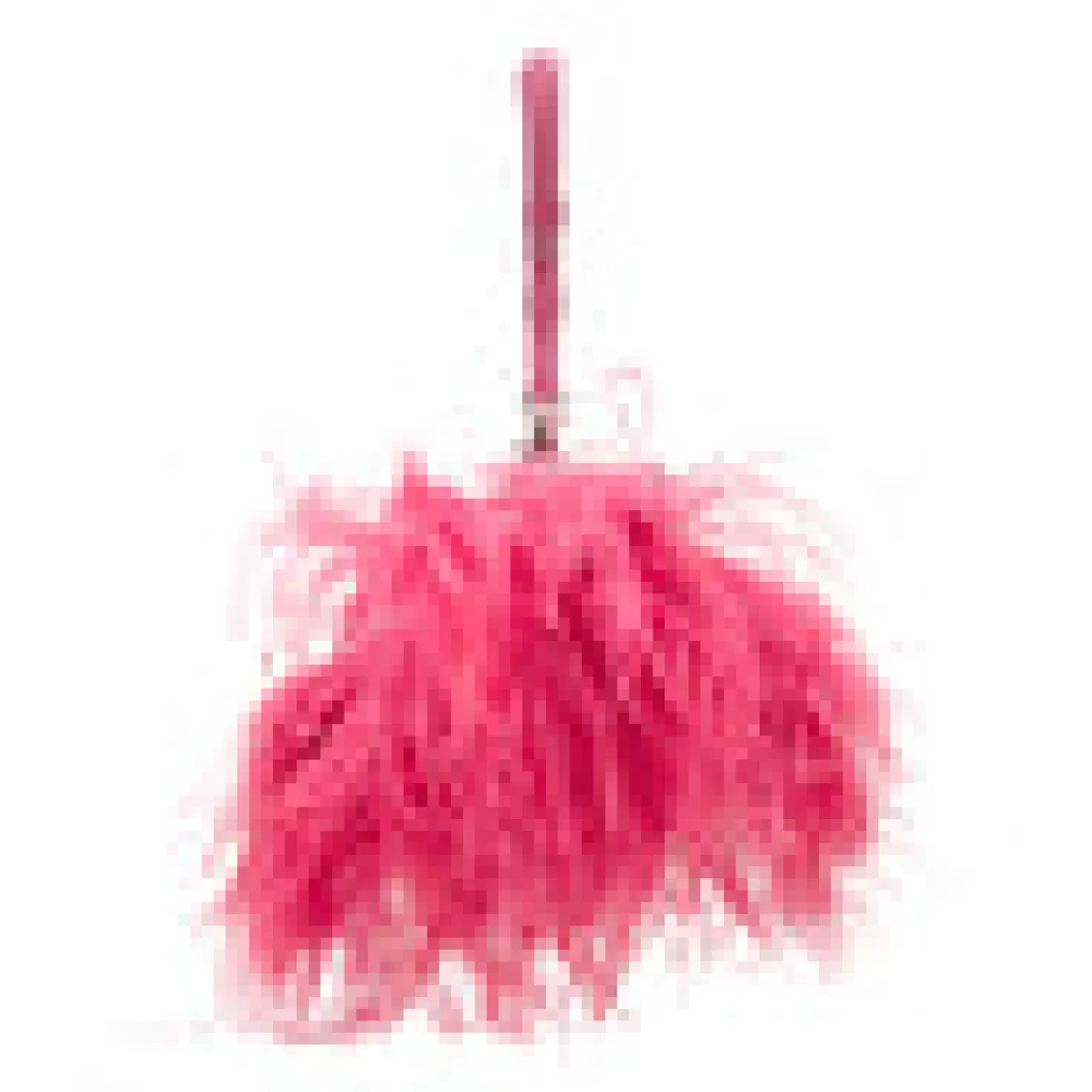 Cheap PINK FEATHER BAG ACCESSORIES