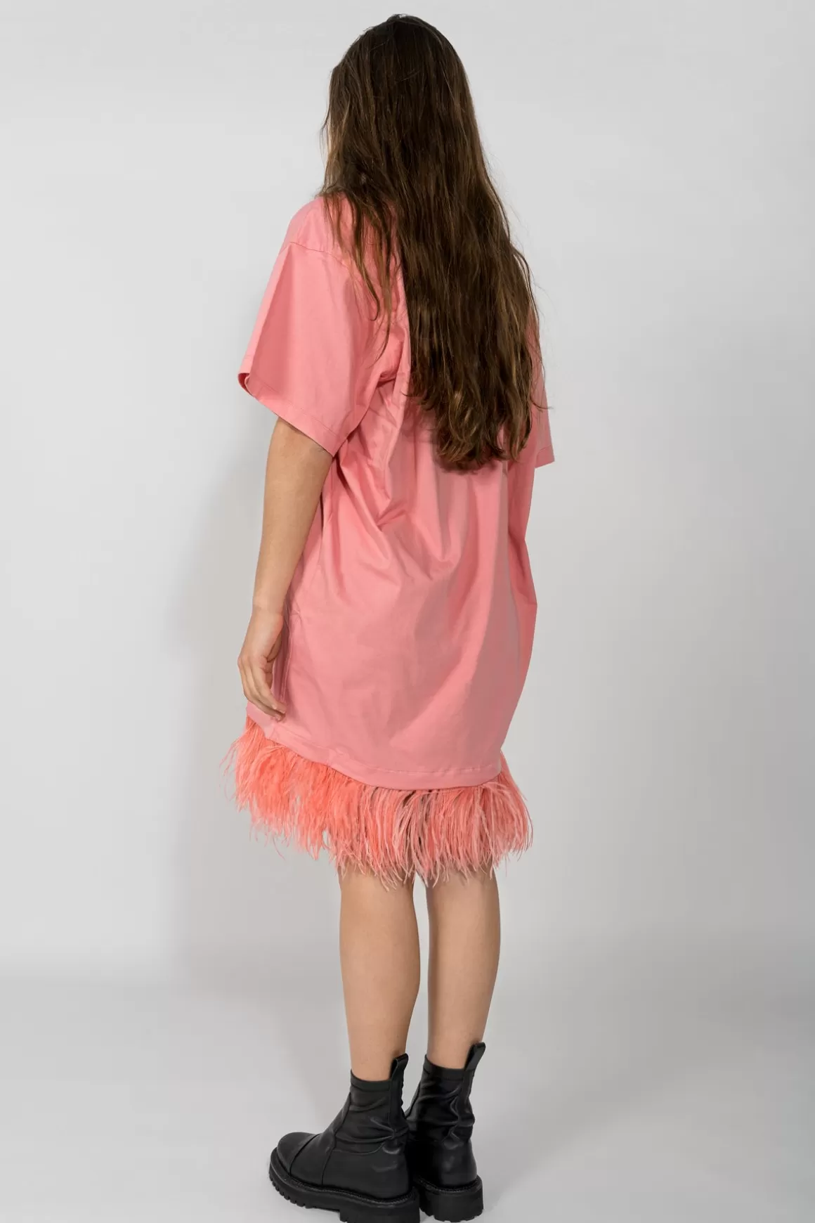 Clearance FEATHER HEM T-SHIRT Women DRESSES | TOPS