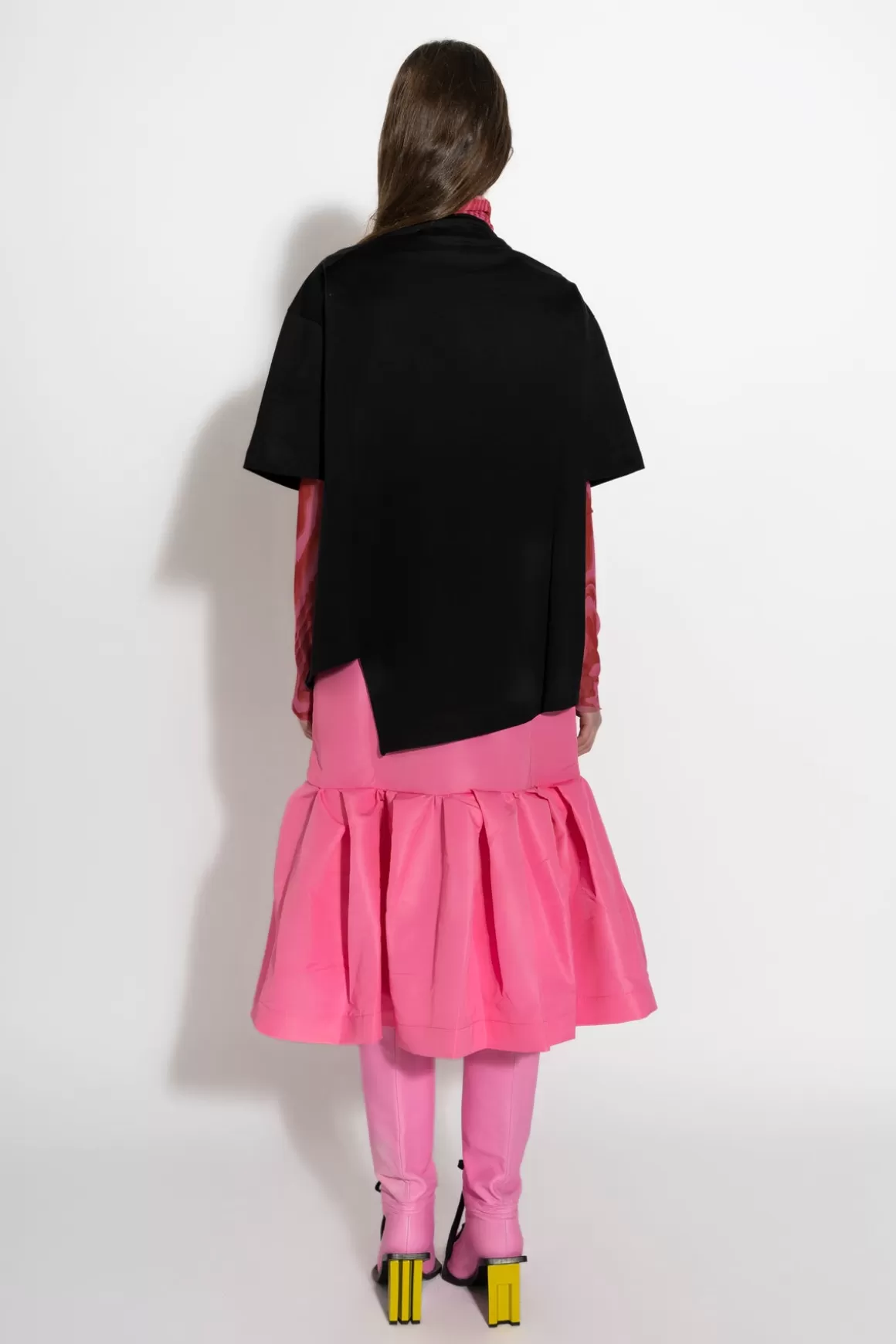 Sale PINK FITTED SKIRT Women BOTTOMS