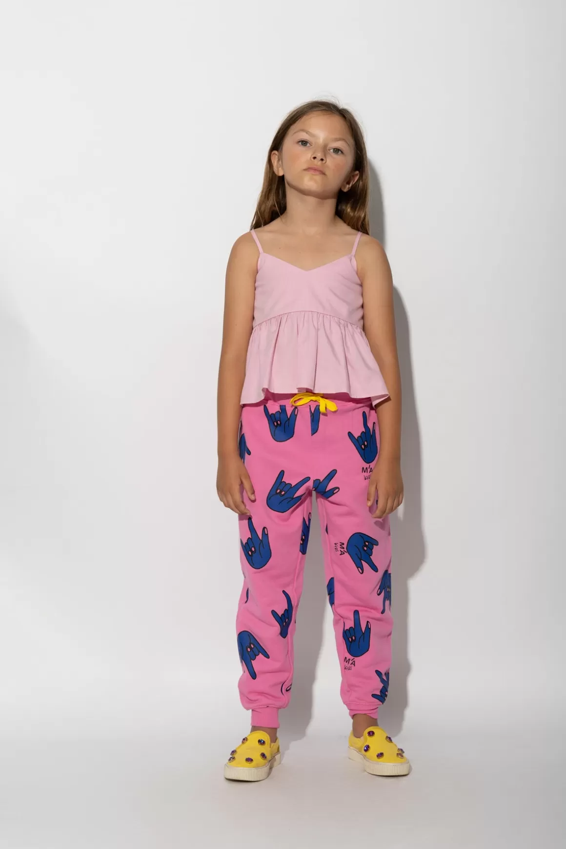 Fashion HANDS PRINT SWEATPANTS Kids BOTTOMS