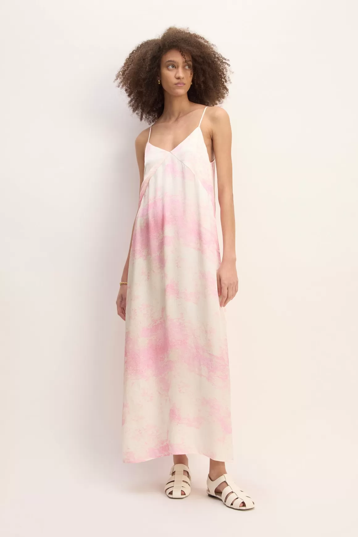 Hot TIE DYE SLIP DRESS Women DRESSES