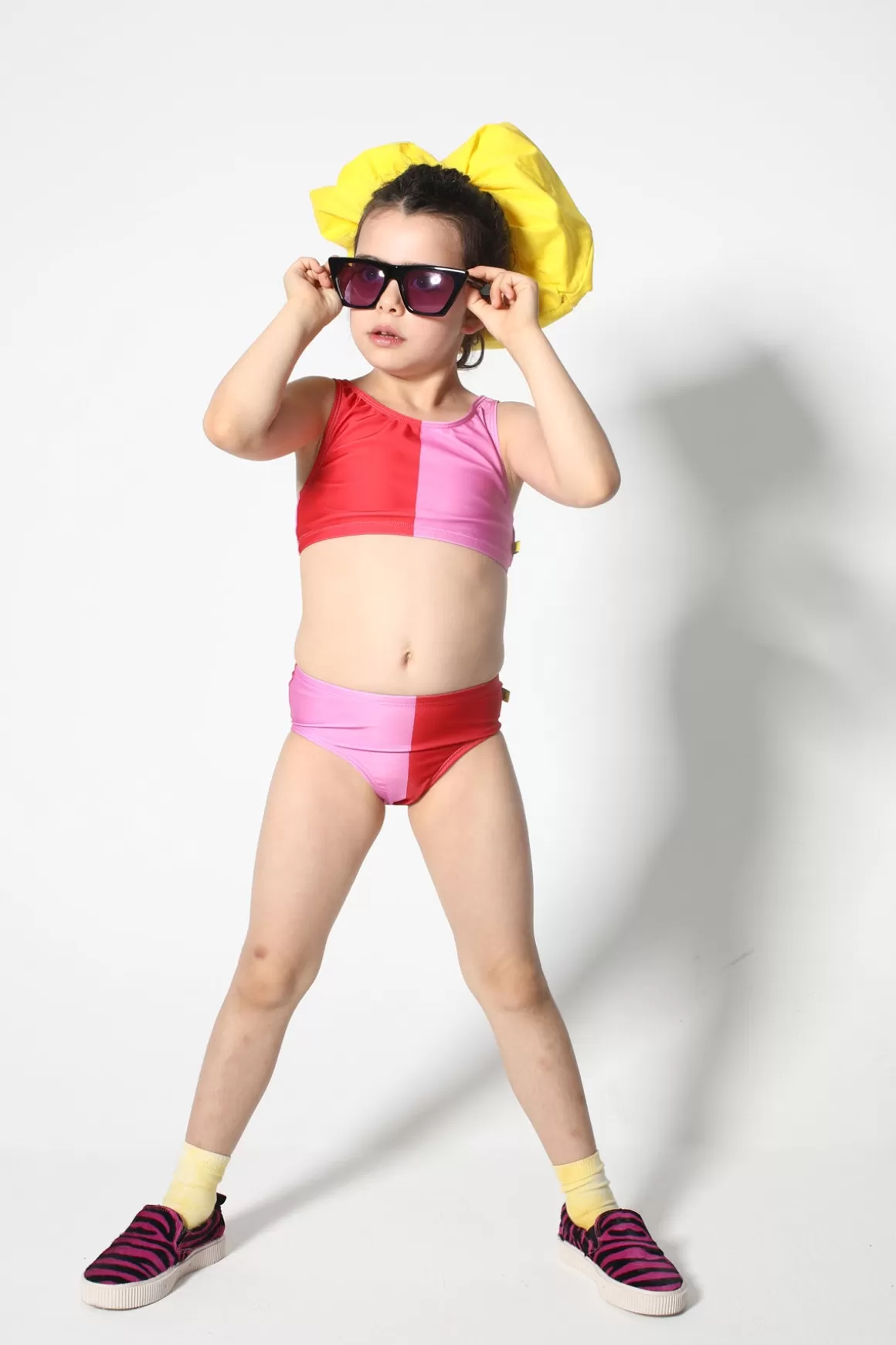 Best RED AND PINK SWIMWEAR BIKINI SET Kids SWIMWEAR