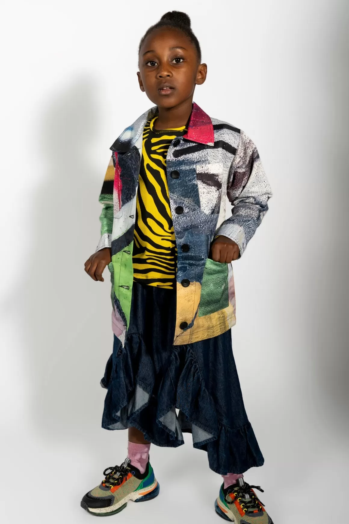 Cheap WORKWEAR JACKET IN BRIGHT PRINT Kids OUTERWEAR