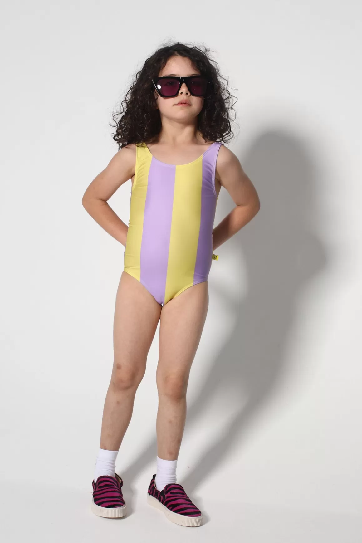 Cheap YELLOW AND LILAC SWIMSUIT Kids BOTTOMS | SWIMWEAR