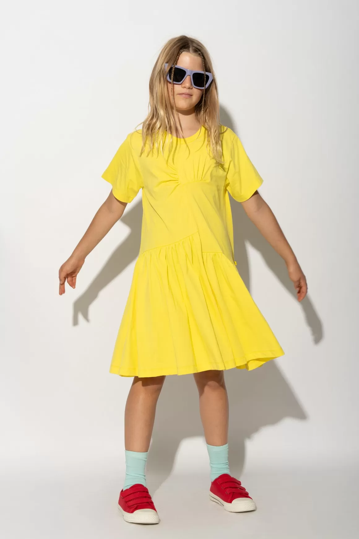 Sale GATHERED DRESS Kids DRESSES | JERSEY