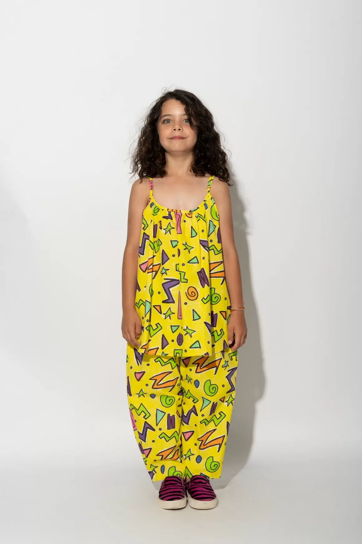 Sale SQUIGGLE OVERSIZED SLIP TOP Kids TOPS