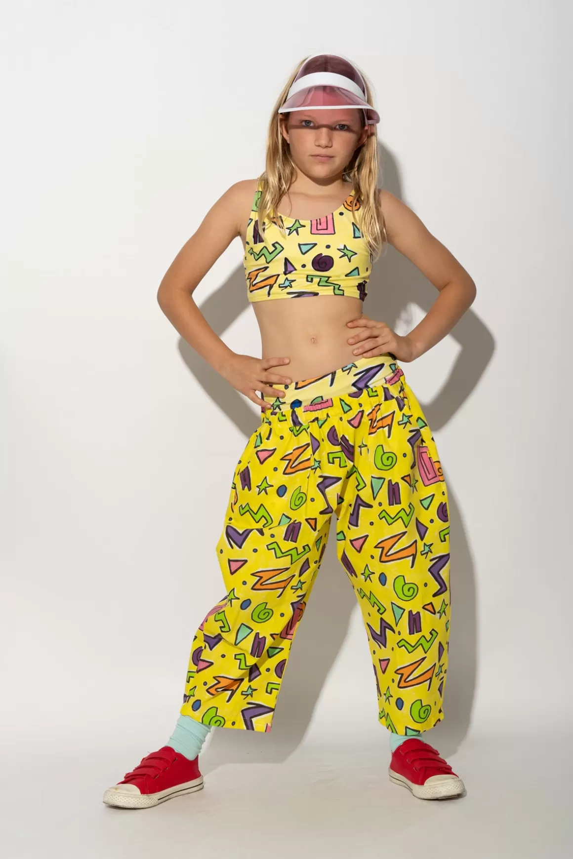 Best SQUIGGLE PRINT BALLOON TROUSERS Kids BOTTOMS