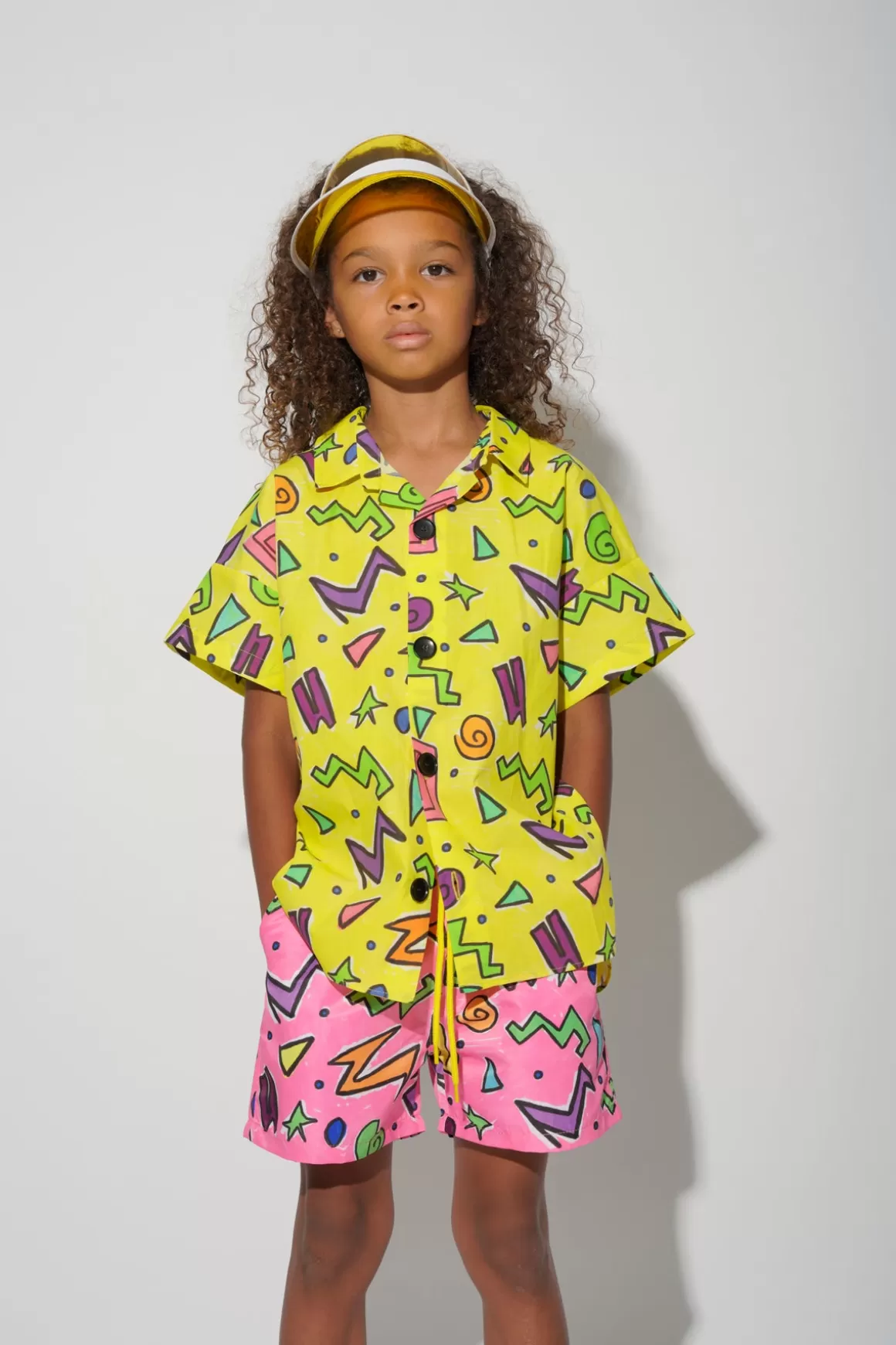 Clearance SQUIGGLE PRINT SHORT SLEEVE SHIRT Kids TOPS