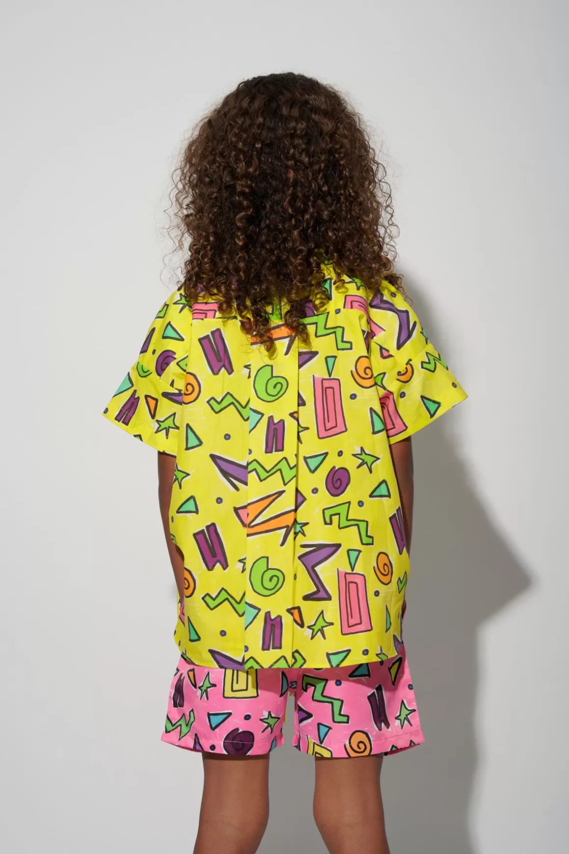 Clearance SQUIGGLE PRINT SHORT SLEEVE SHIRT Kids TOPS